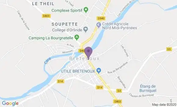 Localisation Lassale Fabienne