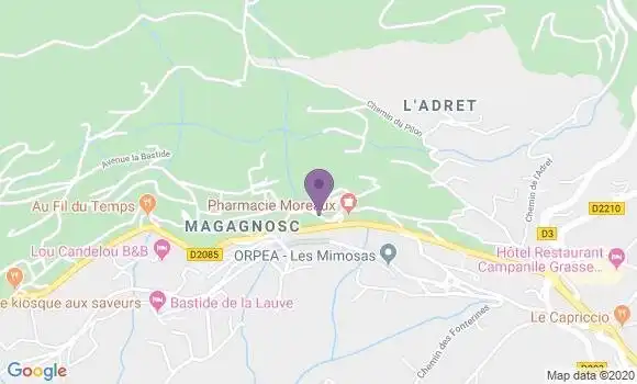 Localisation Rallion Gilles
