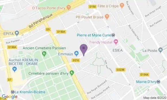 Localisation Roucher Thomassin William