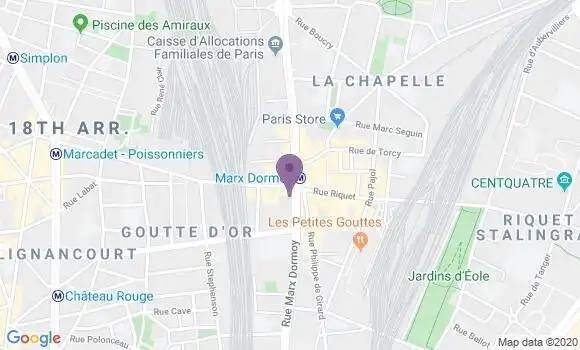 Localisation Thet Frédéric
