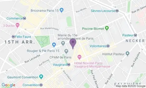 Localisation Benoist Veillet Laurence
