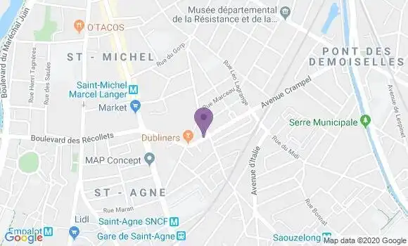 Localisation Gago Gérard