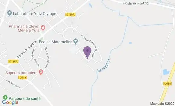 Localisation Colin Fabrice