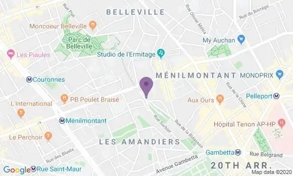 Localisation Cam Emilie