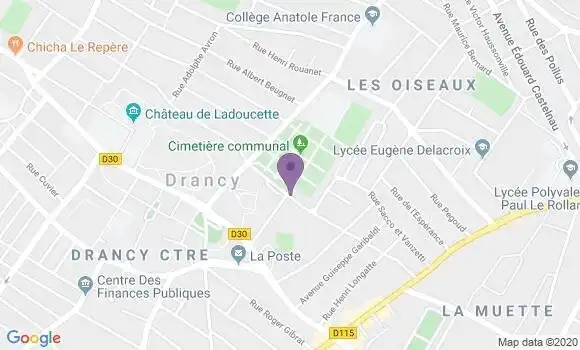 Localisation Devilliers Caroline