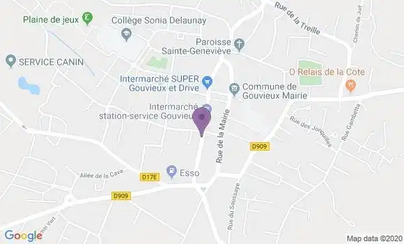 Localisation Lagersie Michel