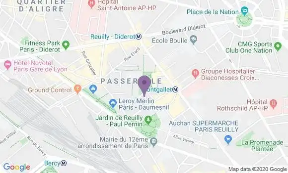 Localisation Letschert Guillaume