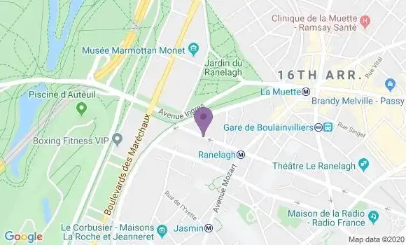 Localisation Rame Christophe