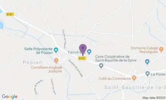 Localisation Delaporte Jean Paul