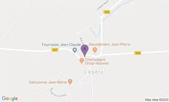 Localisation Genaux Agathe