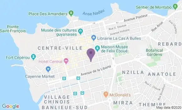 Localisation Gadret Matthieu