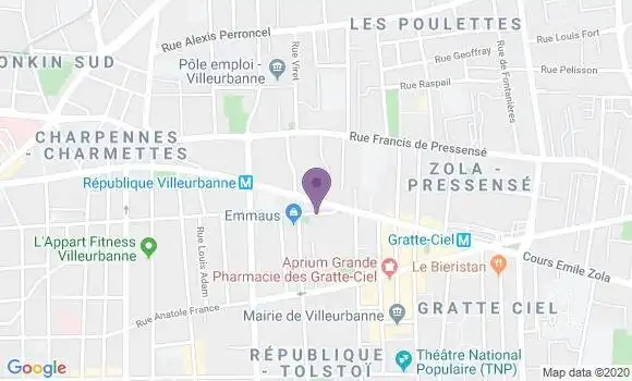 Localisation Hammache Sabine