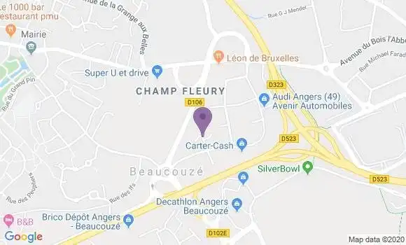 Localisation Rethore Jean François