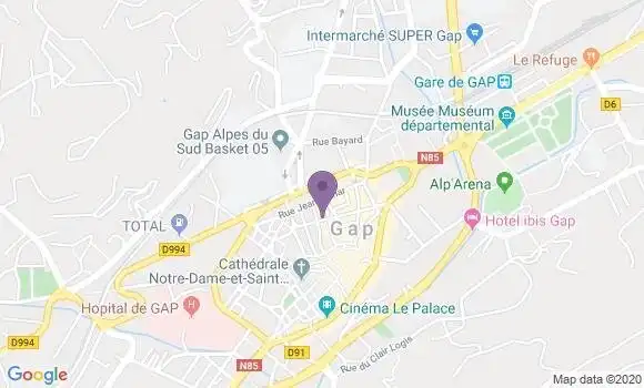 Localisation Janin Rachel