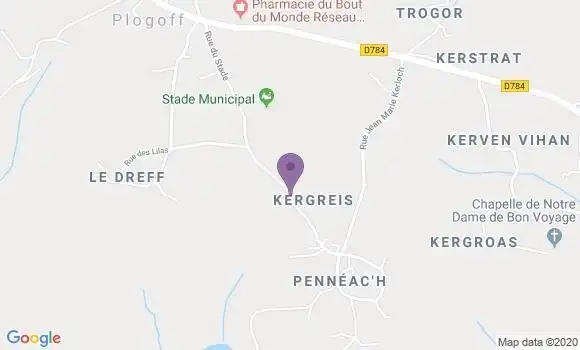 Localisation Montagnon Karine
