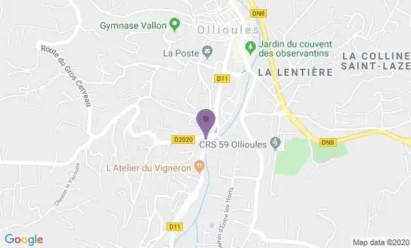 Localisation Barailler Maxime