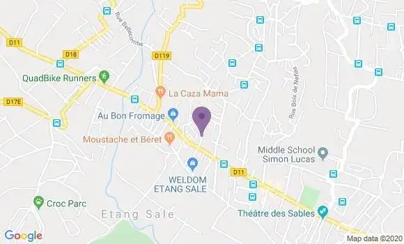 Localisation Laurelut Yvon