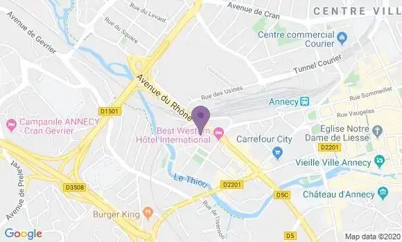 Localisation Maurice Michel