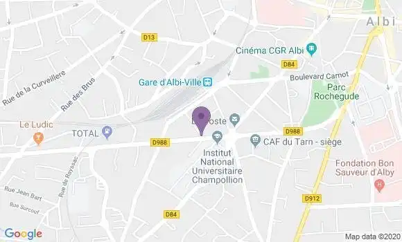Localisation Esquerre Yannick
