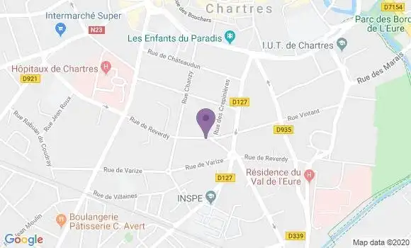 Localisation Hyron Claude