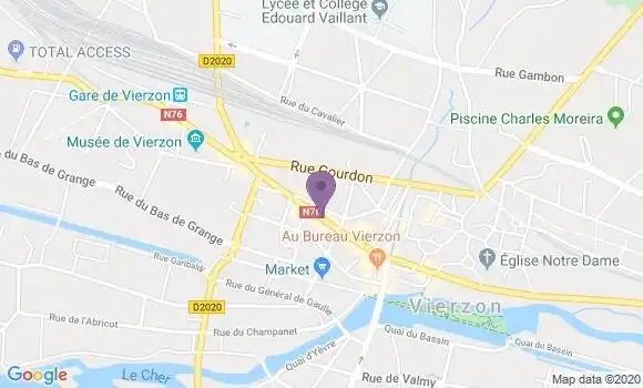 Localisation Jolivet Olivier