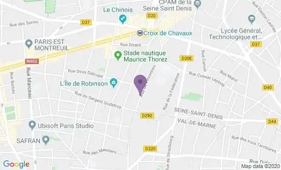 Localisation Trouilleux Ludovic