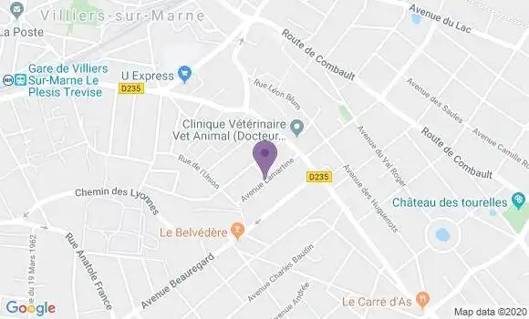 Localisation Verna Eric