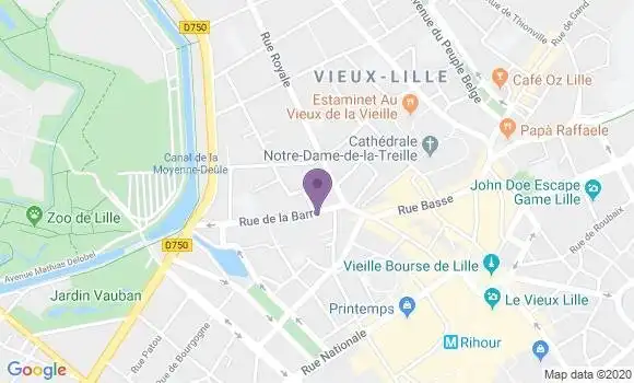 Localisation Caron Anne Caroline