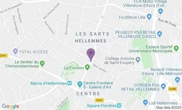 Localisation Troubat Yannick