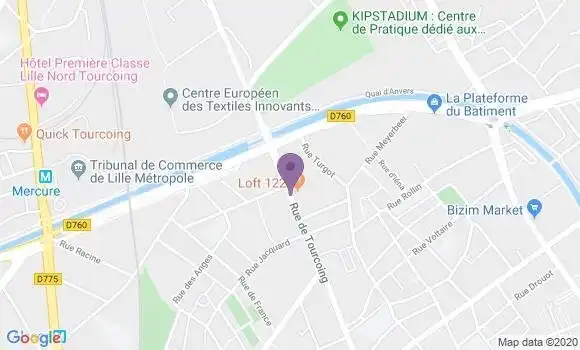Localisation Schoondermark Eric