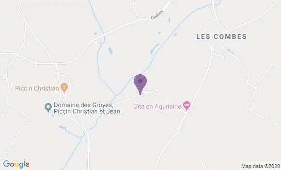 Localisation Gallissaires Catherine