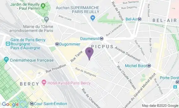 Localisation Trubert Guillaume