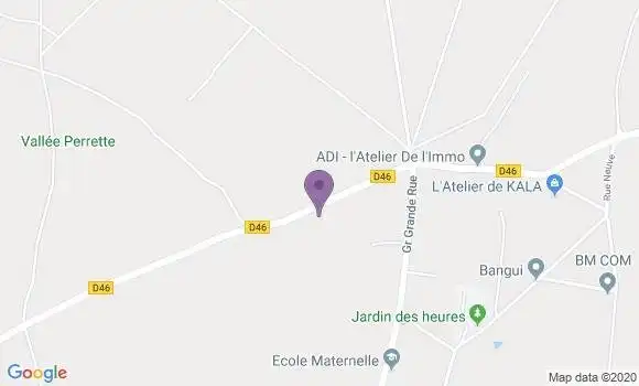 Localisation Bathiard Anne