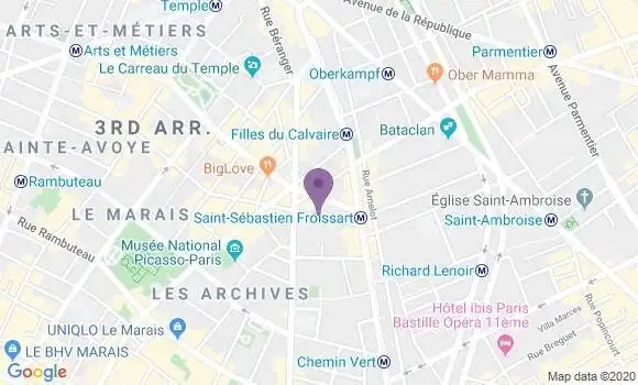 Localisation Bayle Annick