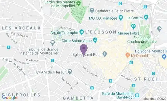 Localisation Senac Alexandre