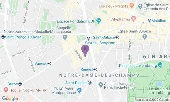 Localisation Fleury Sophie