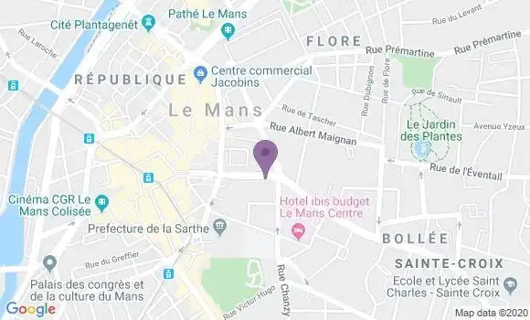 Localisation Bernard Fabienne