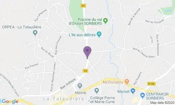 Localisation Maurin Johann
