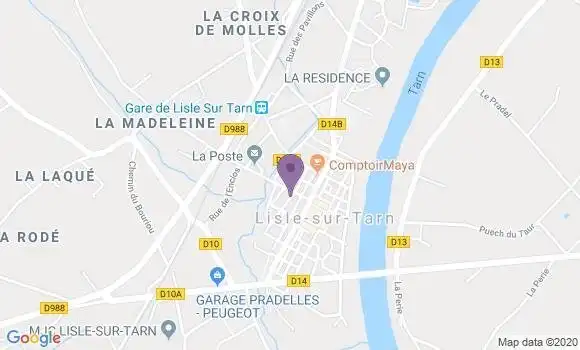 Localisation Perie Sandra