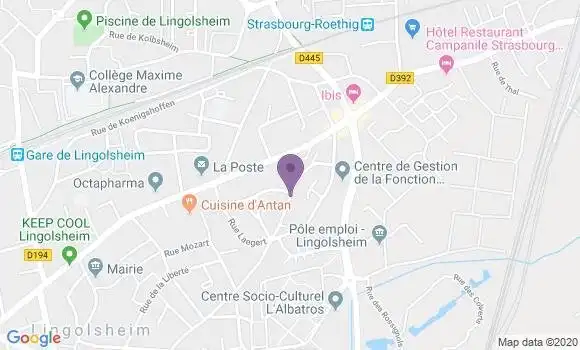 Localisation Walther Vincent