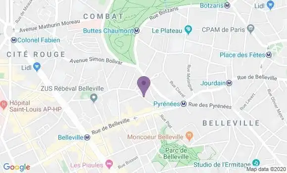 Localisation Hestaux Vincent