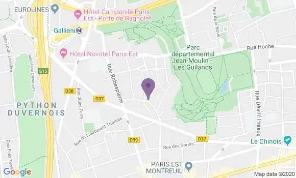 Localisation Sors Edouard