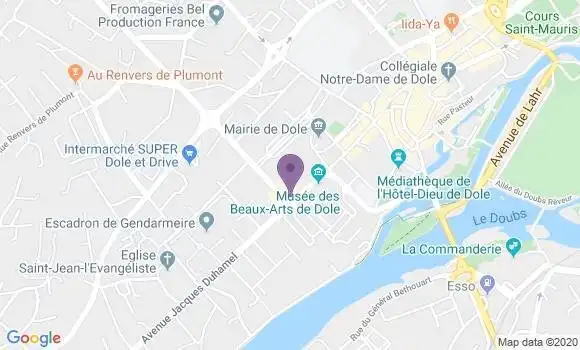 Localisation Bastin Annick
