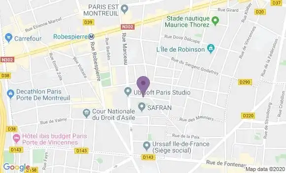 Localisation Sirio Ronald