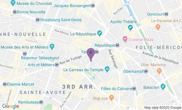 Localisation Fortier Bruno