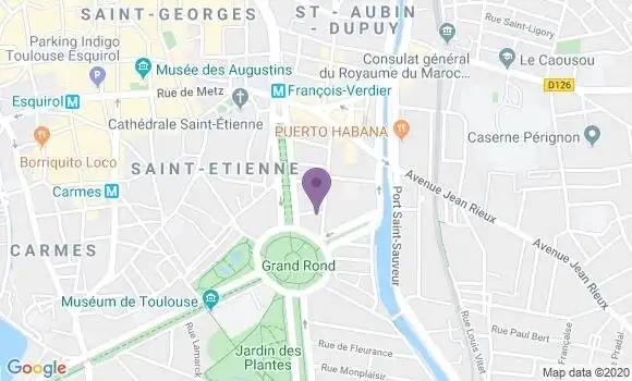 Localisation Larnaudie Luc