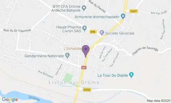 Localisation Sanchez Blandine