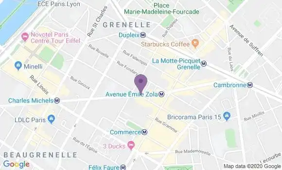 Localisation Barue Vincent