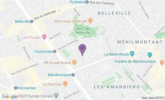 Localisation Elefteriou Thomas
