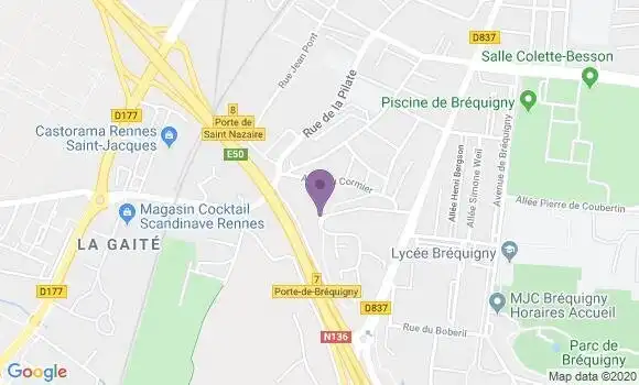 Localisation Nicolas Johann